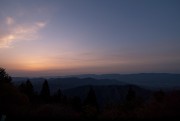 高野山からの夕焼け
